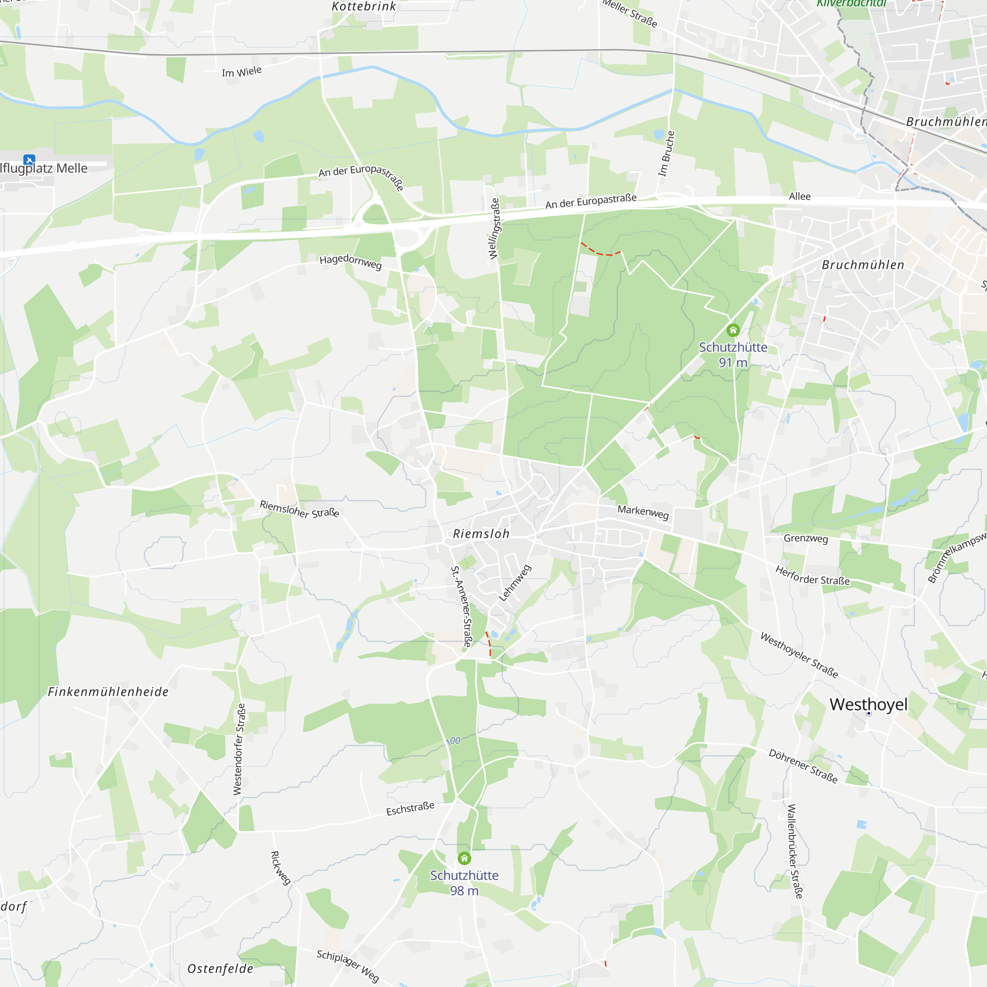 Schutzhütte map