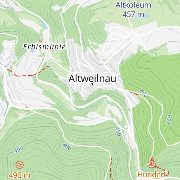 Map of Burg Altweilnau
