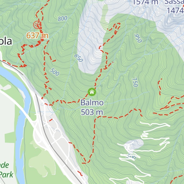 Map of Balmo