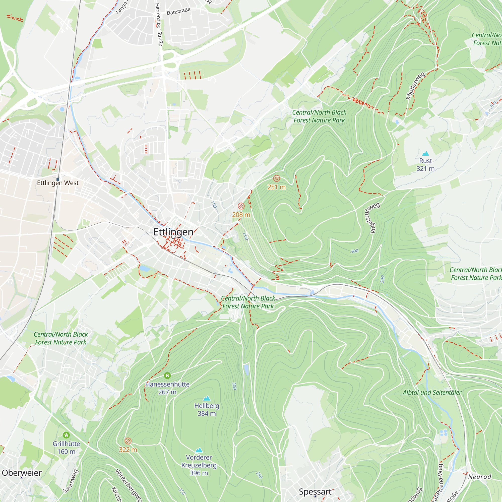 Herz-Jesu-Hütte map
