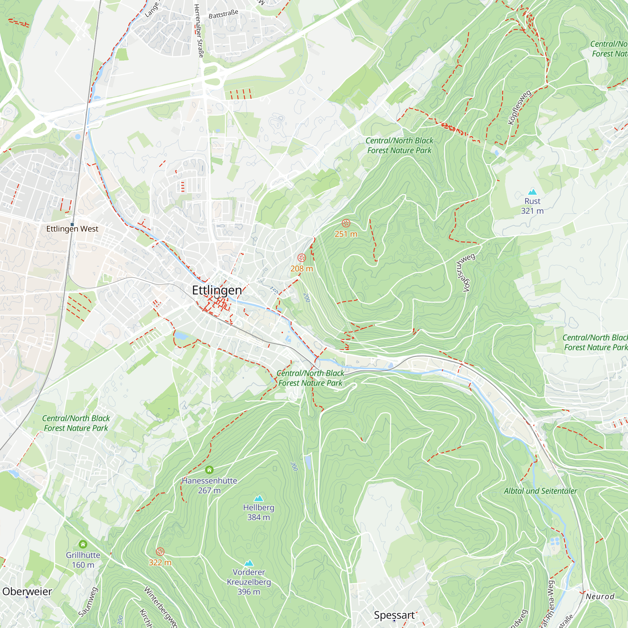 Herz-Jesu-Hütte map