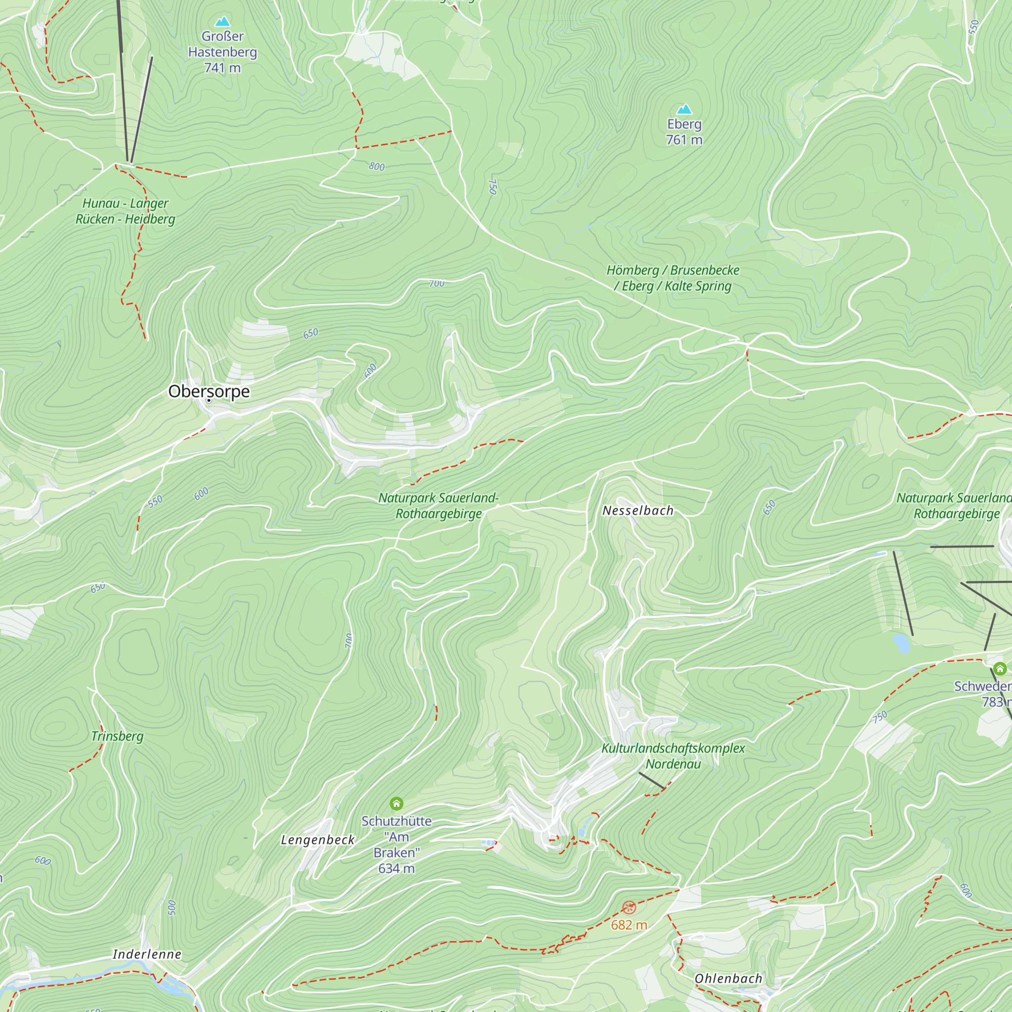 Roland-Hütte map