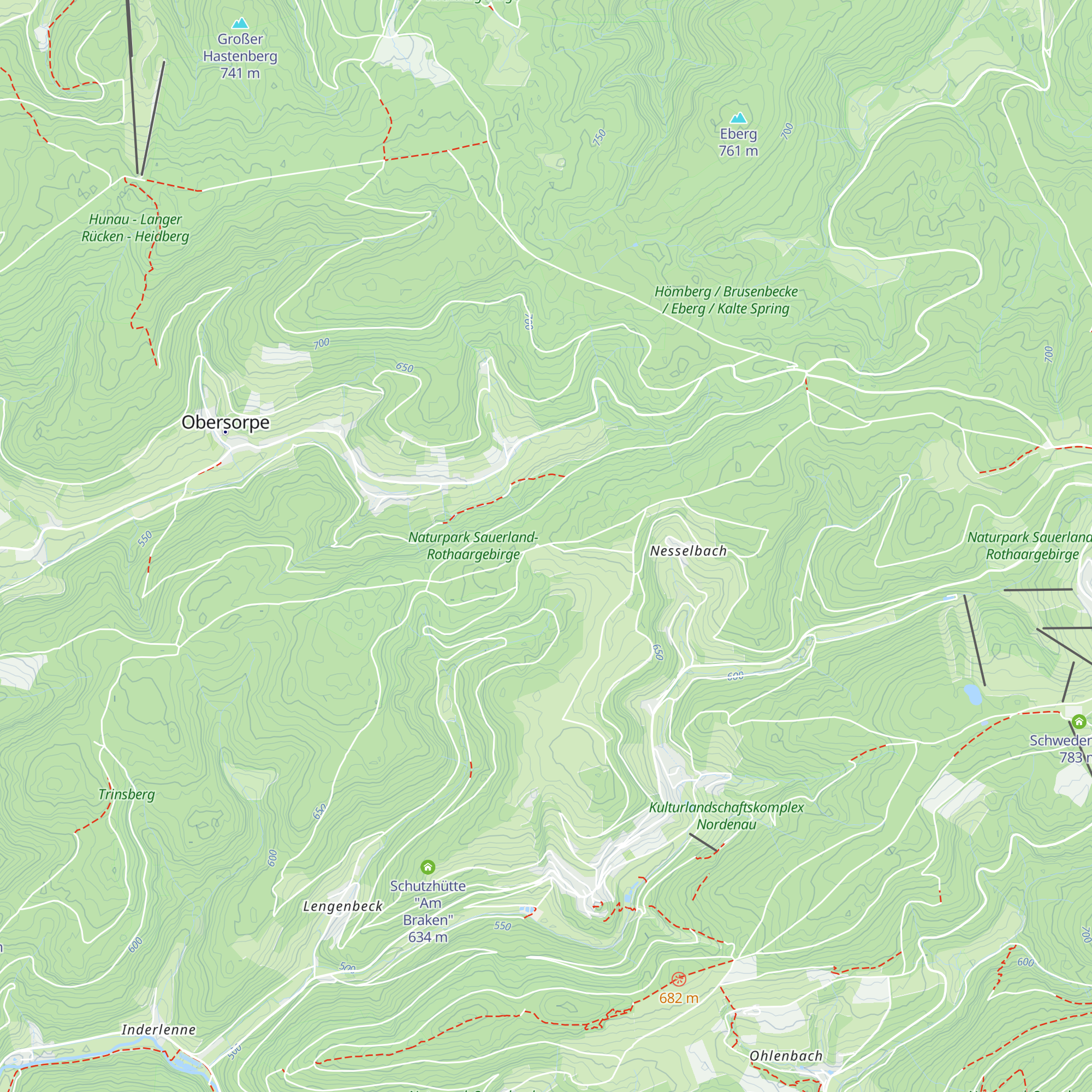 Roland-Hütte map