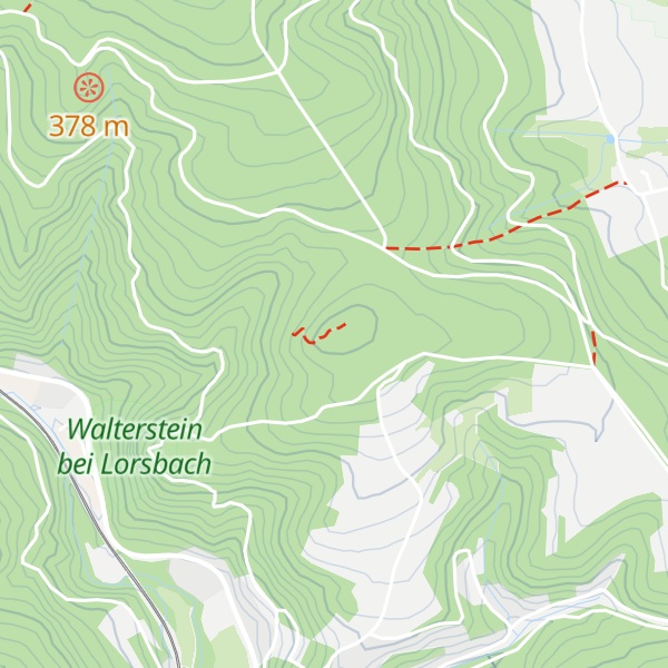 Map of Hahnenkopf