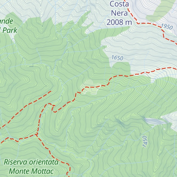 Map of Bivacco Alpe Vald di Sopra