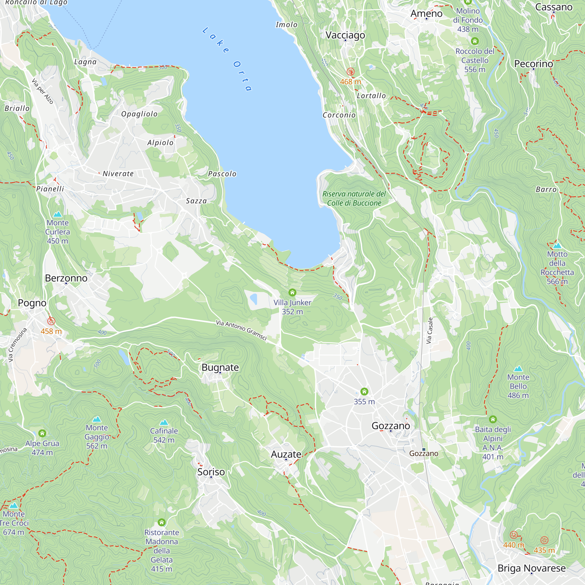 Villa Junker map