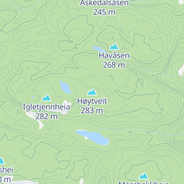 Map of Høytveit