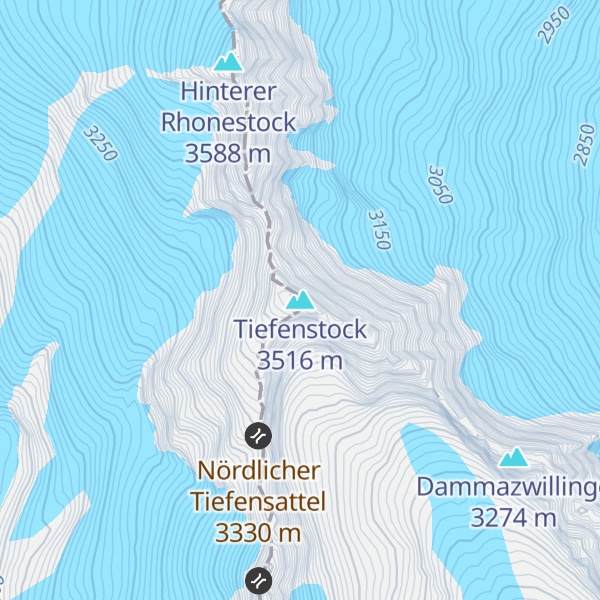 Map of Tiefenstock