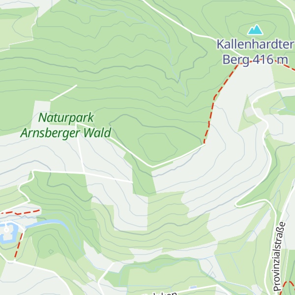 Map of Biesenberg