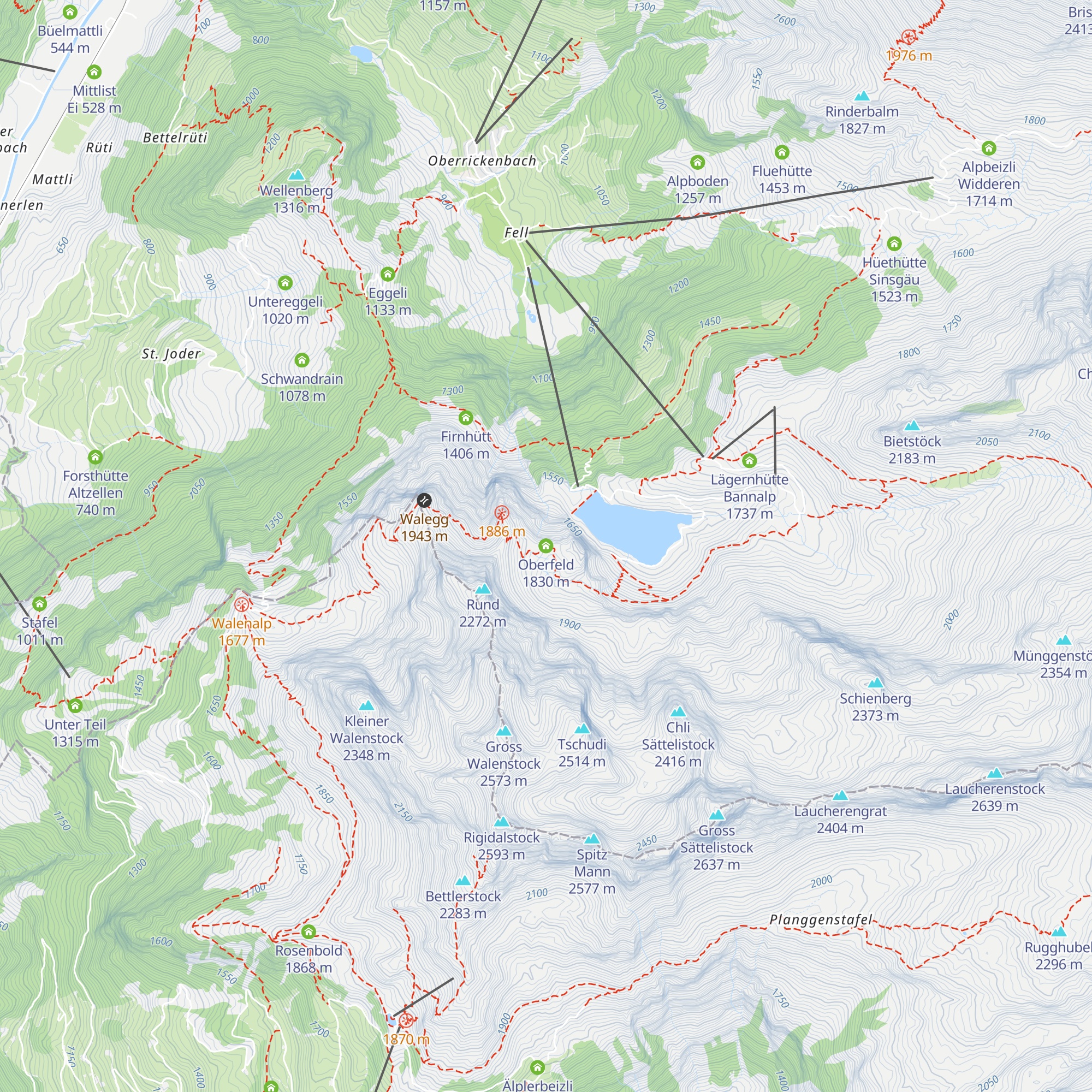 Oberfeld map