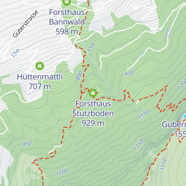 Map of Forsthaus Stutzboden