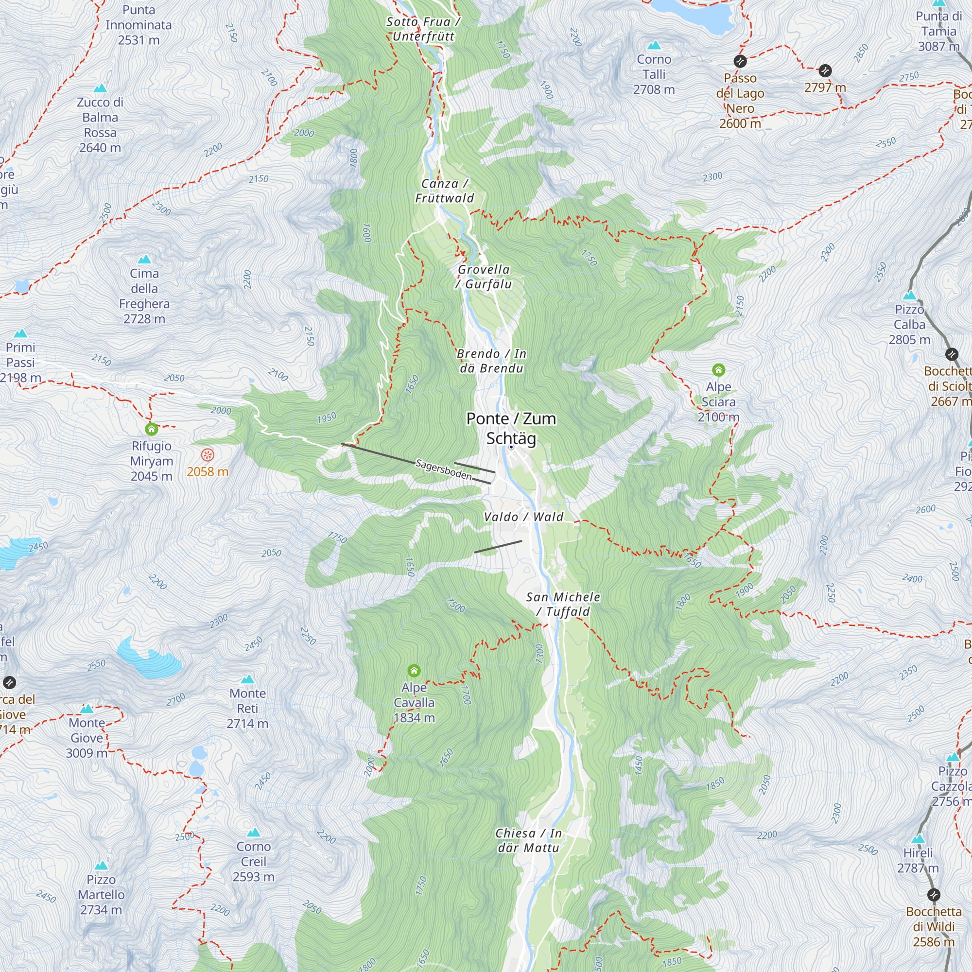 Ristobar Igli map