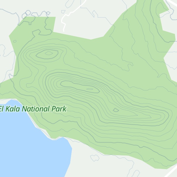Map of Djebel Bou Merchen