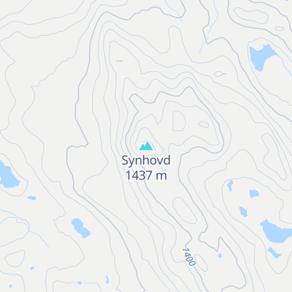 Map of Synhovd