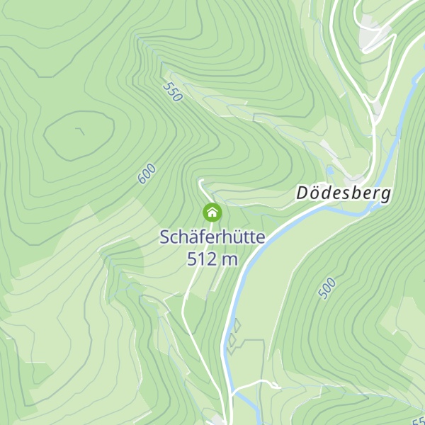 Map of Schäferhütte