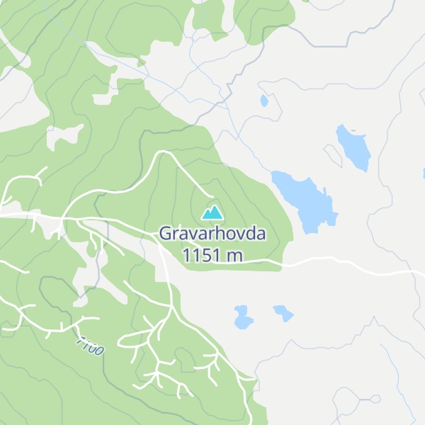 Map of Gravarhovda