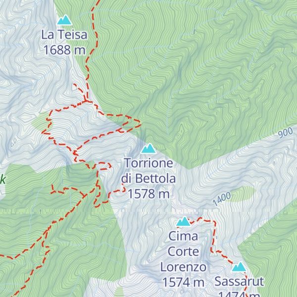 Map of Torrione di Bettola