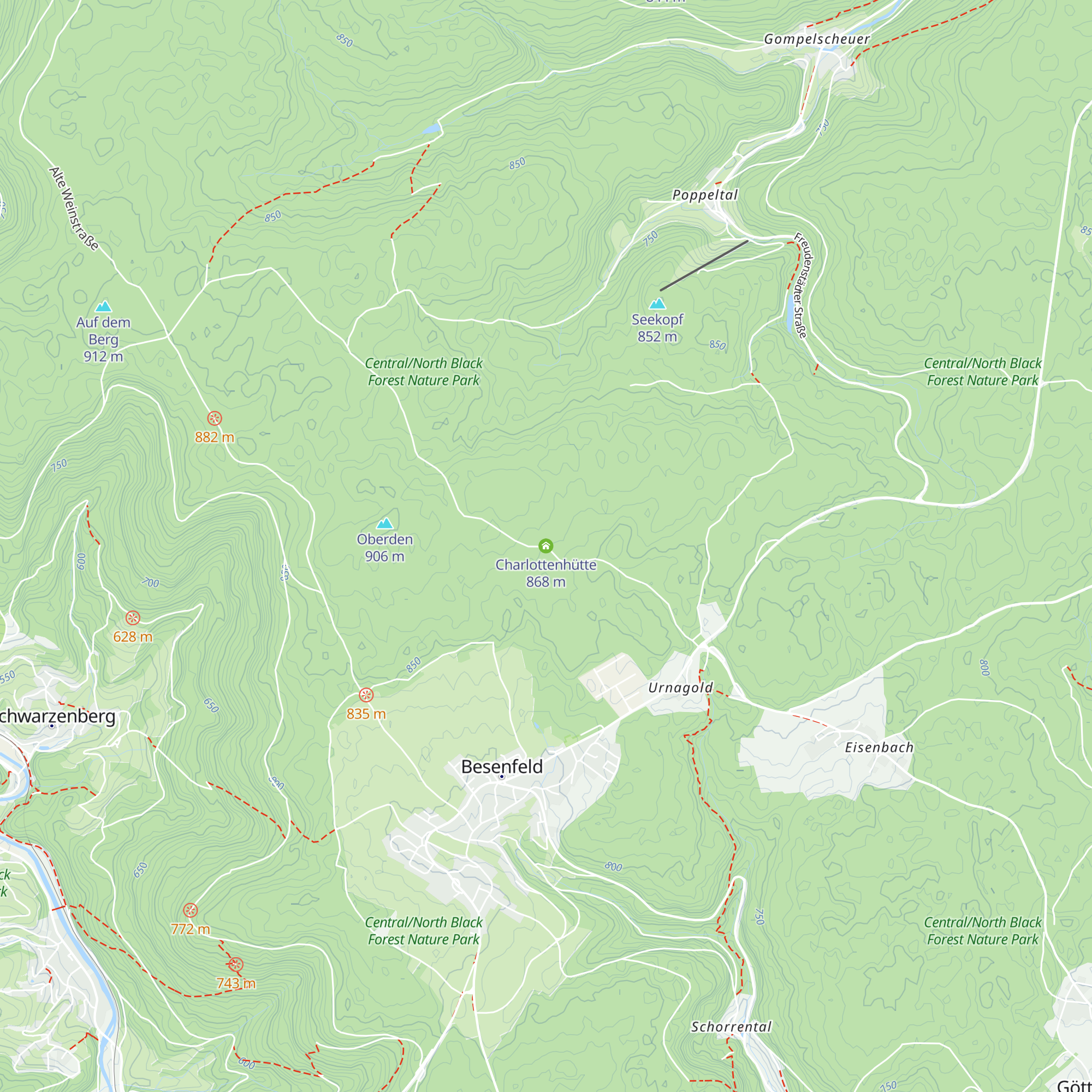 Charlottenhütte map