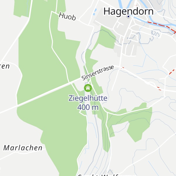 Map of Ziegelhütte