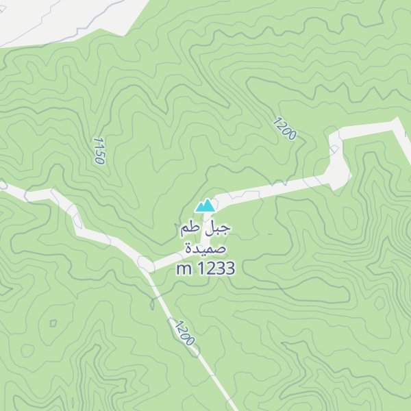 Map of جبل طم صميدة