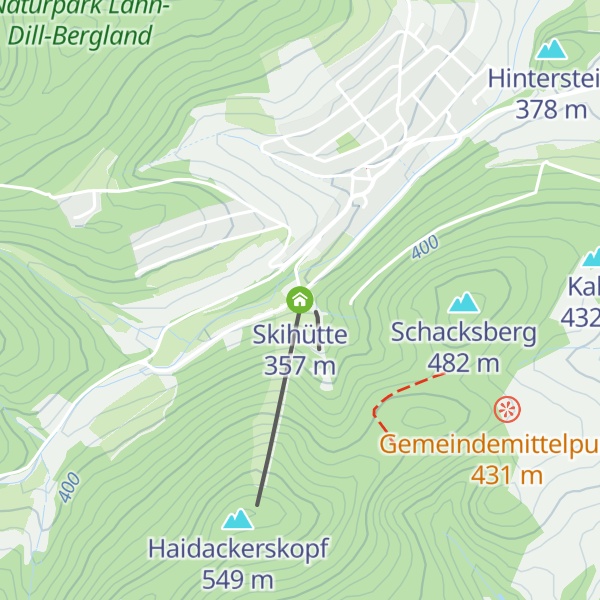 Map of Skihütte