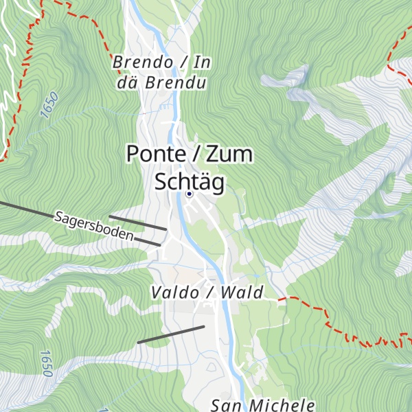Map of Tourist Office Formazza Valley
