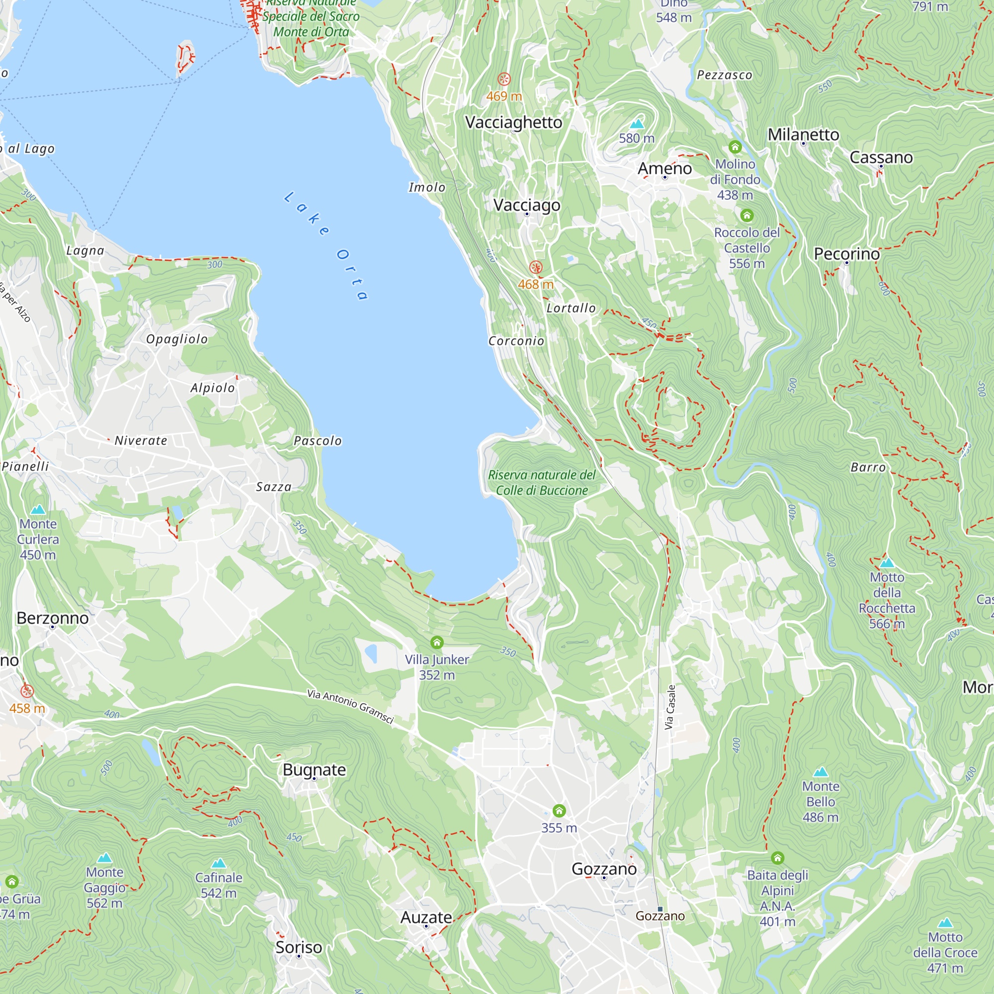 Ristorante Poncetta map
