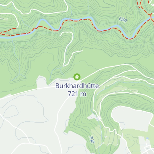 Map of Burkhardhütte