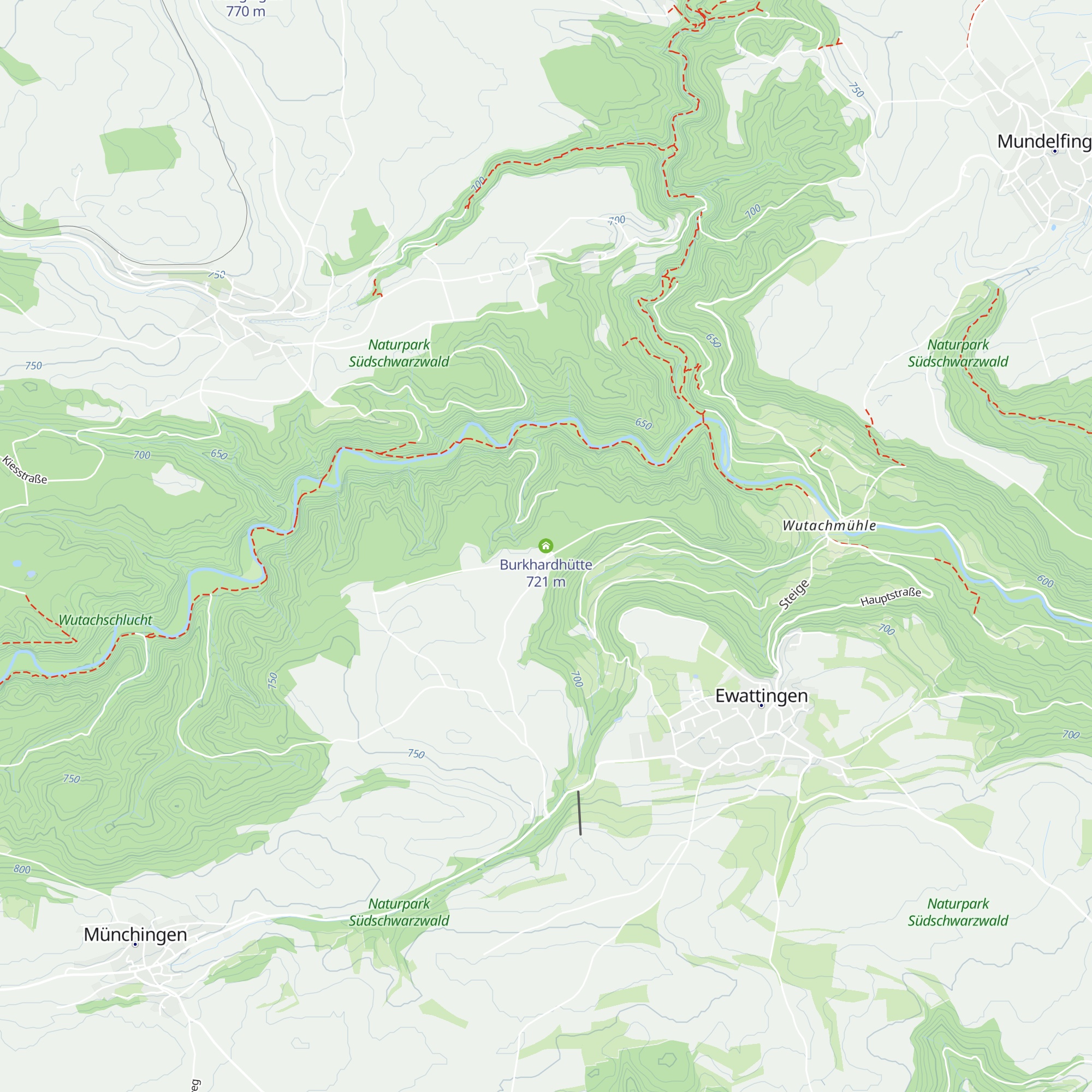Burkhardhütte map