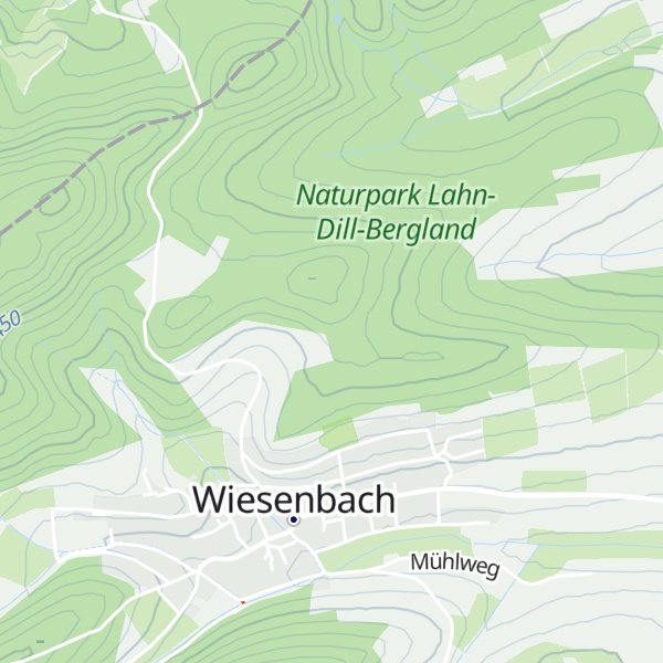 Map of Schutzhütte Wiesenbach