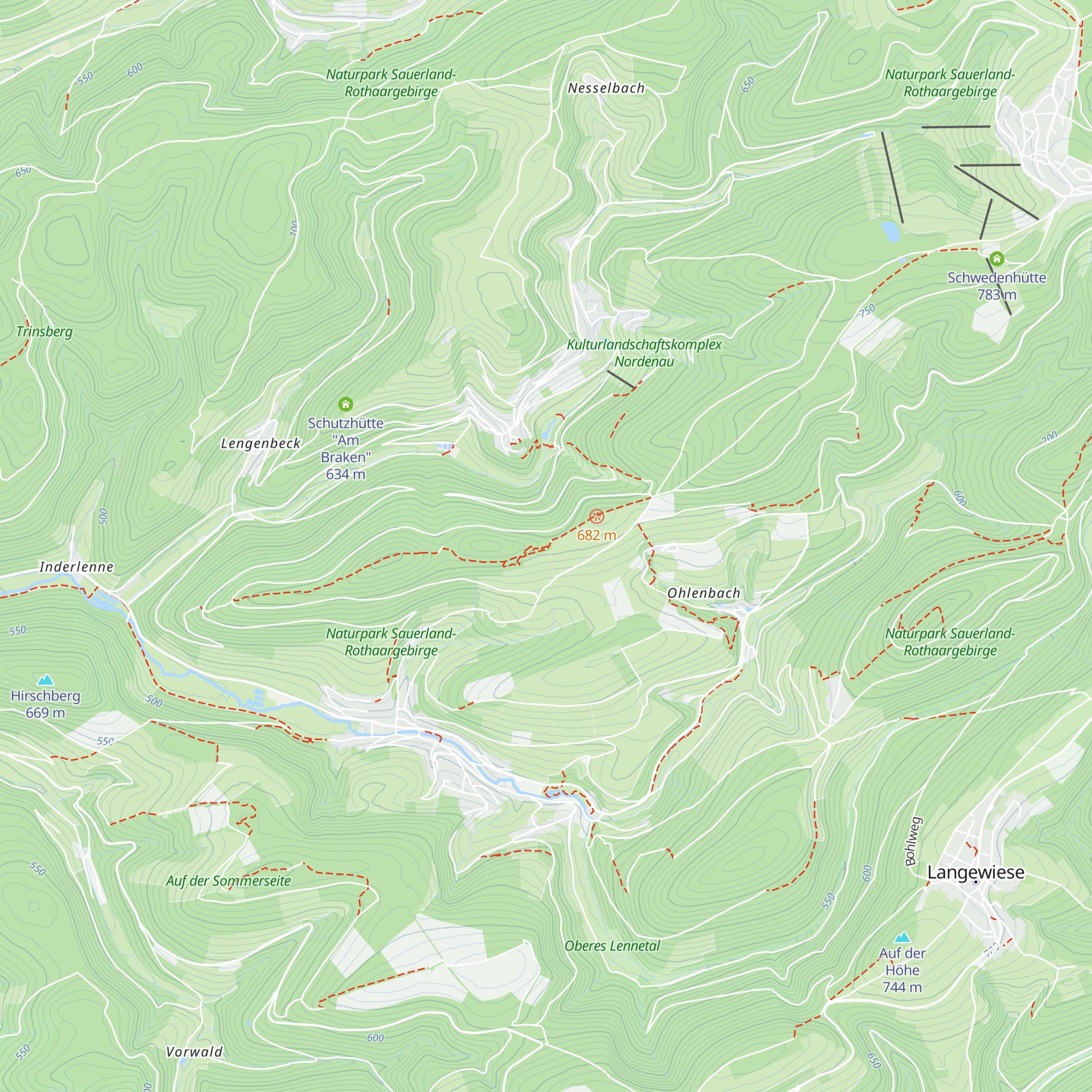 SGV Schutzhütte map