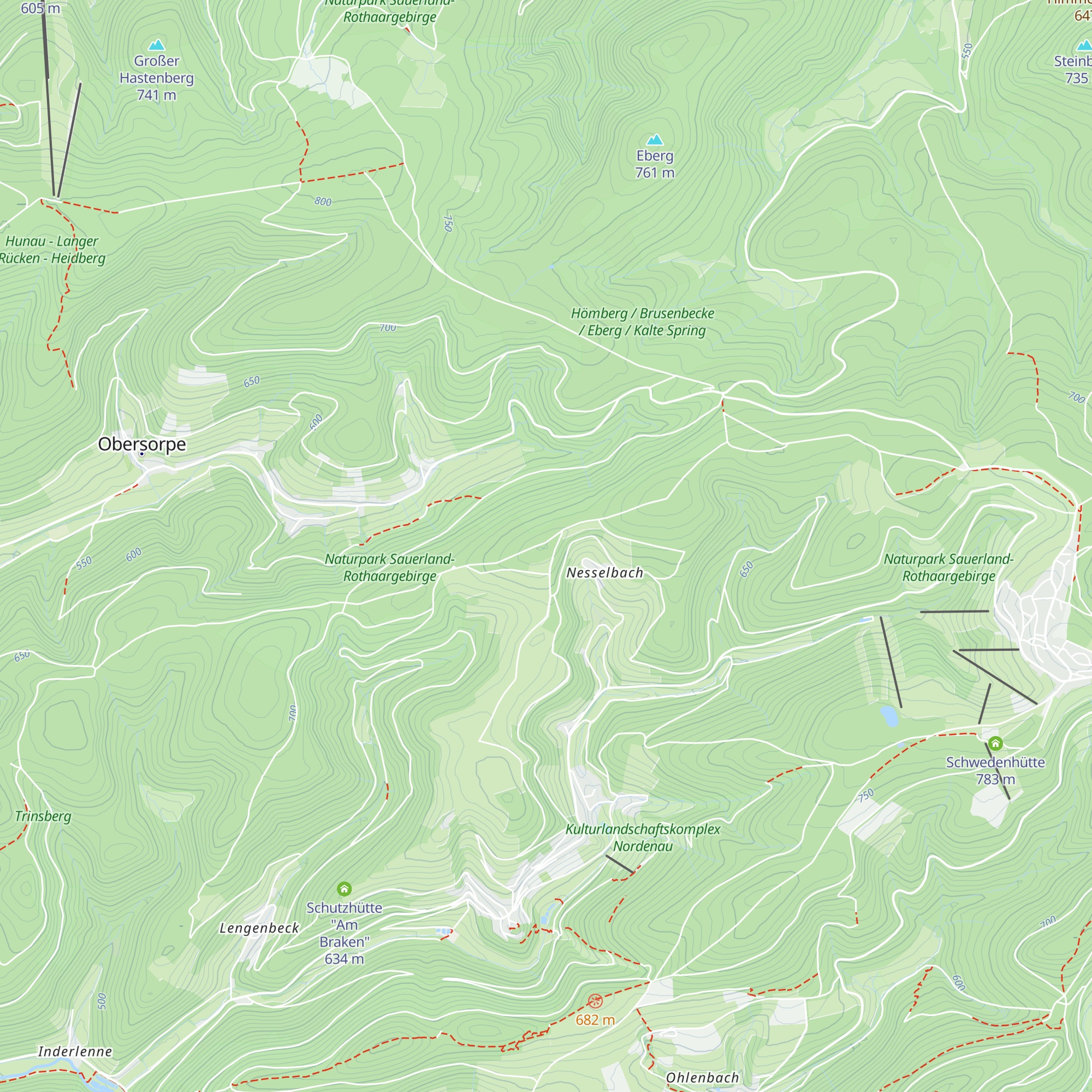 Duisburger Hütte map