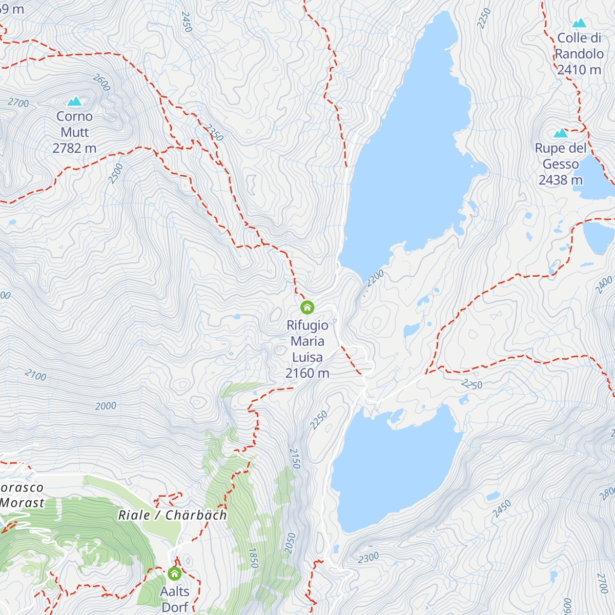Rifugio Maria Luisa map