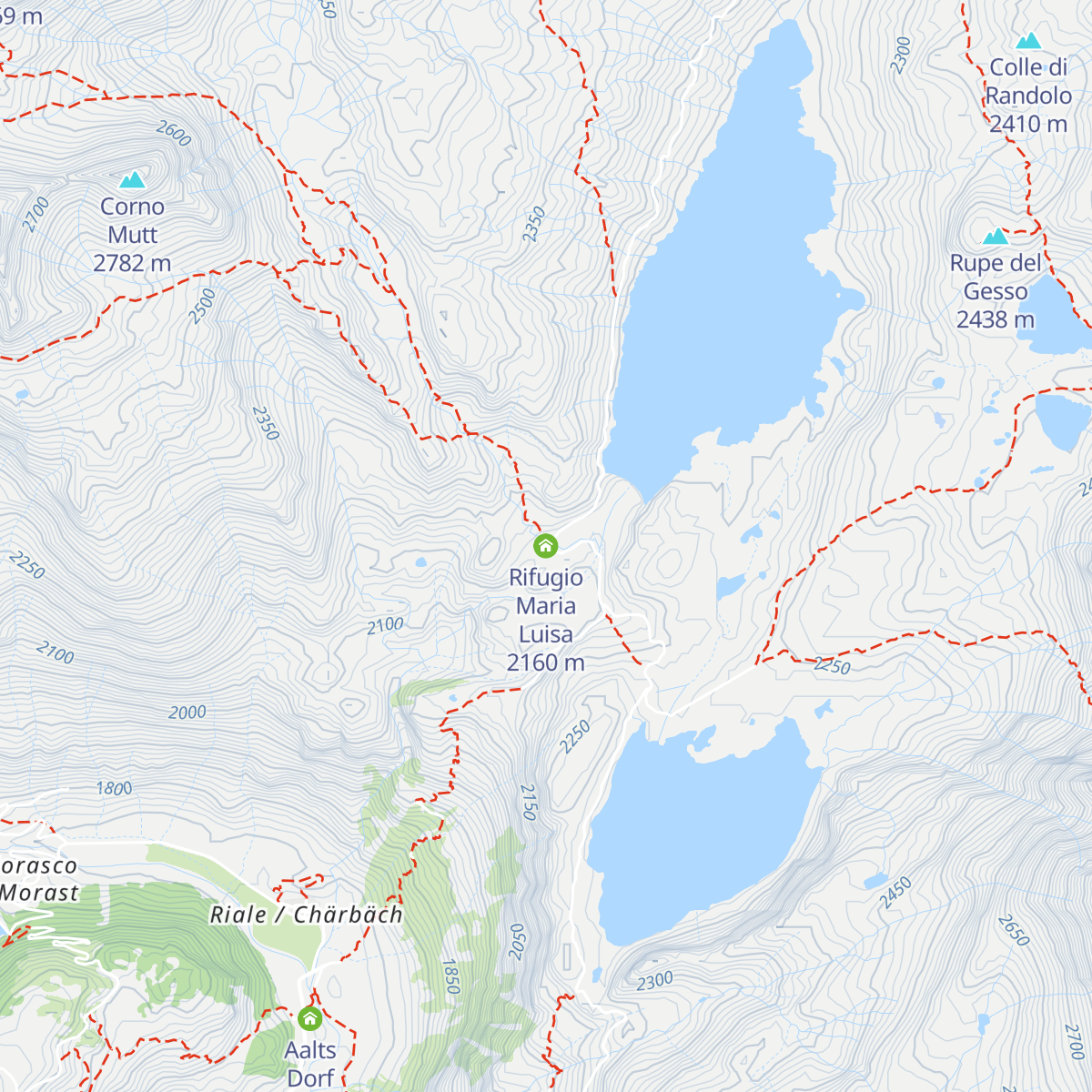 Rifugio Maria Luisa map