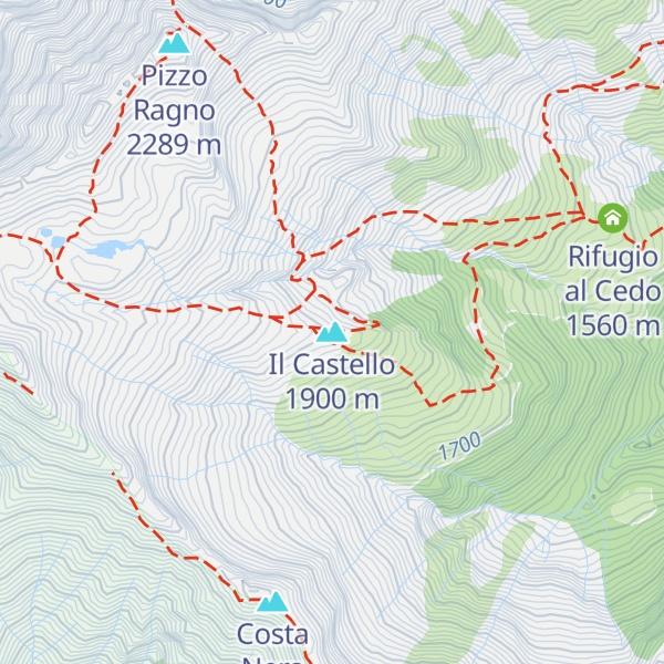 Map of Il Castello