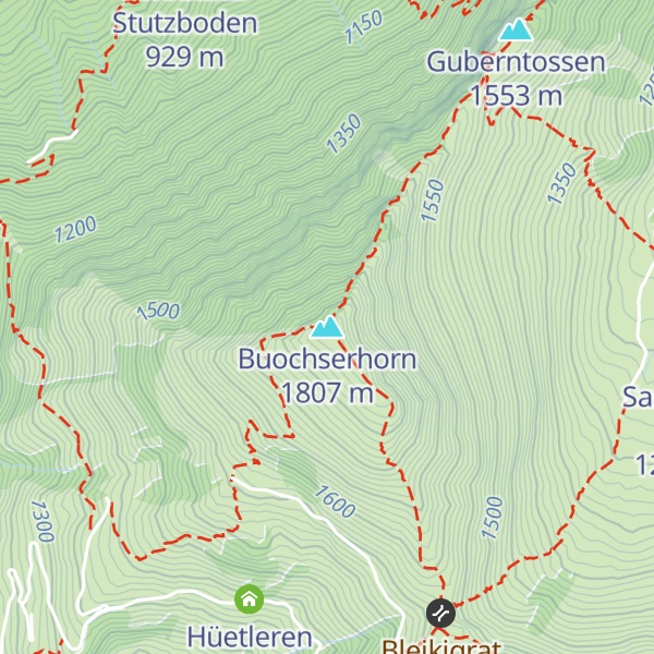 Map of Buochserhorn