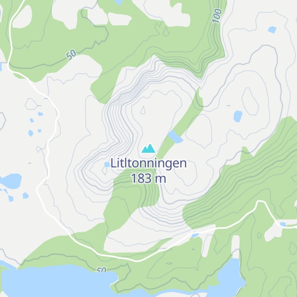 Map of Litltonningen