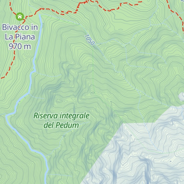 Map of Pizzo Lazzaretto
