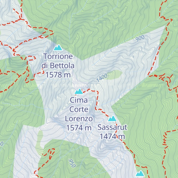 Map of Pasquetta