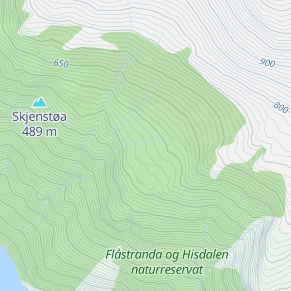 Map of Grønlia