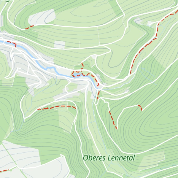 Map of Skihütte Westfeld