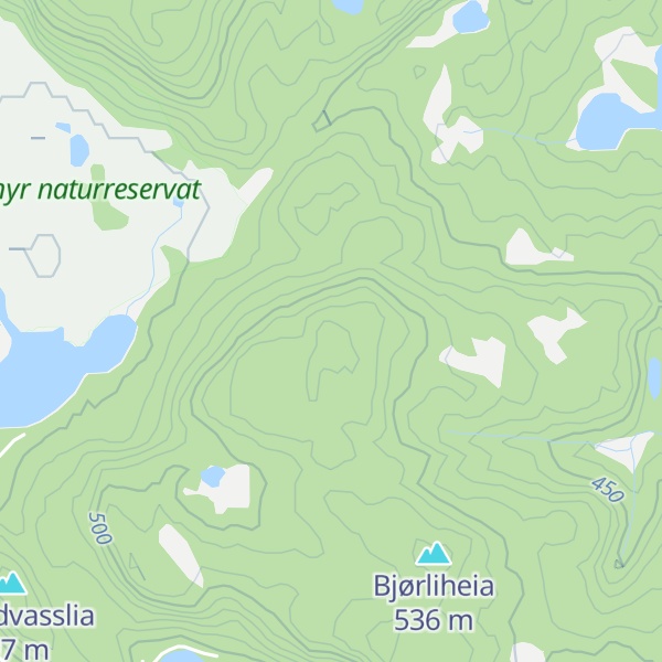 Map of Reismyrliheia