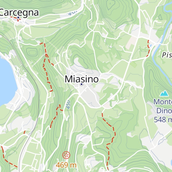 Map of Pro Loco Miasino