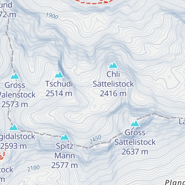 Map of Biwak Sätteliteufi