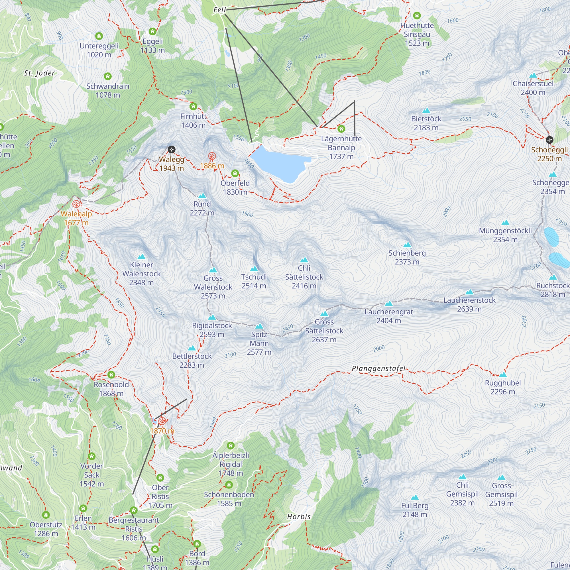 Biwak Sätteliteufi map