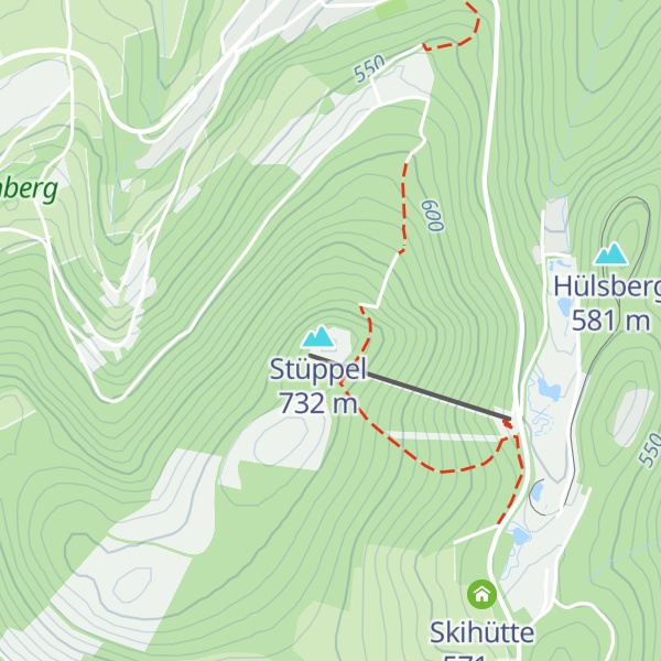 Map of Stüppel-Hütte
