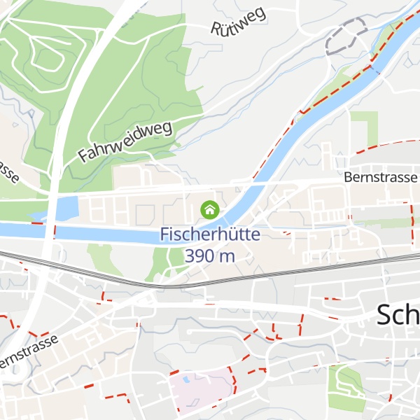 Map of Fischerhütte