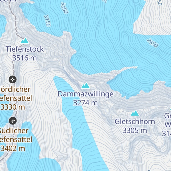 Map of Dammazwillinge
