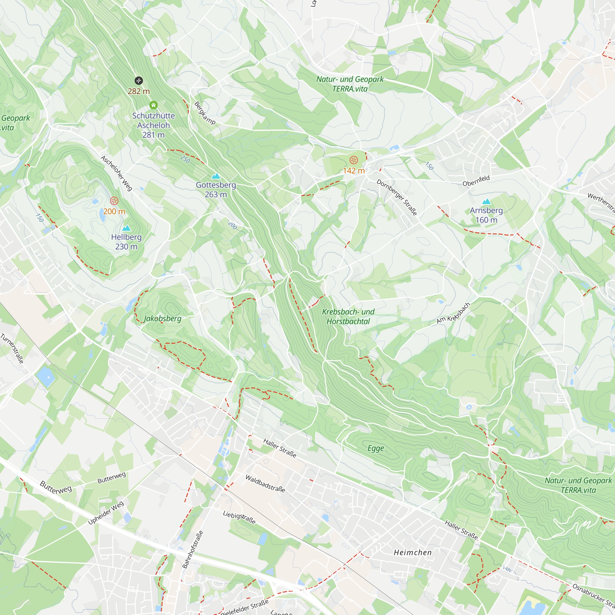 Kaiser-Friedrich-Gedächtnishütte map