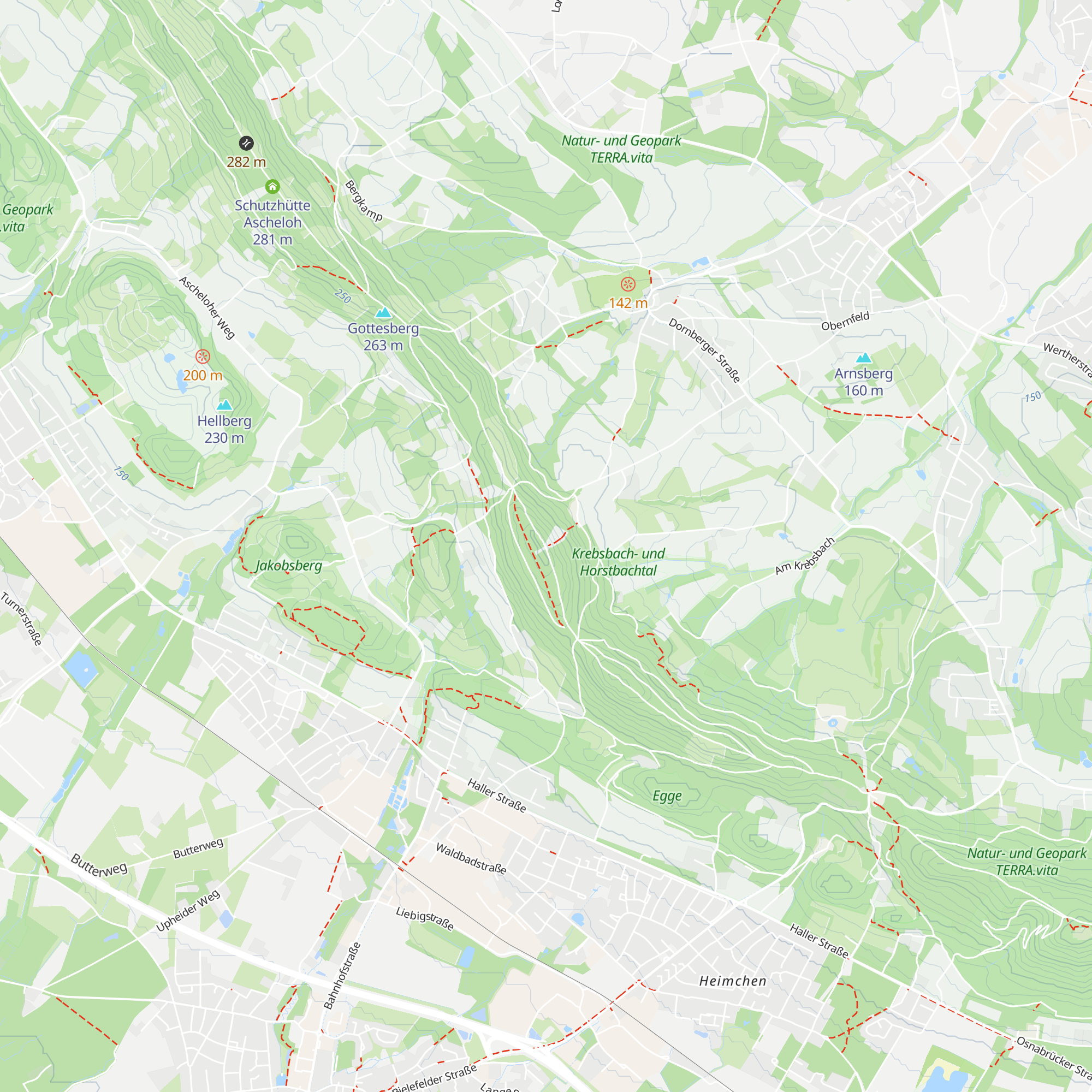 Kaiser-Friedrich-Gedächtnishütte map